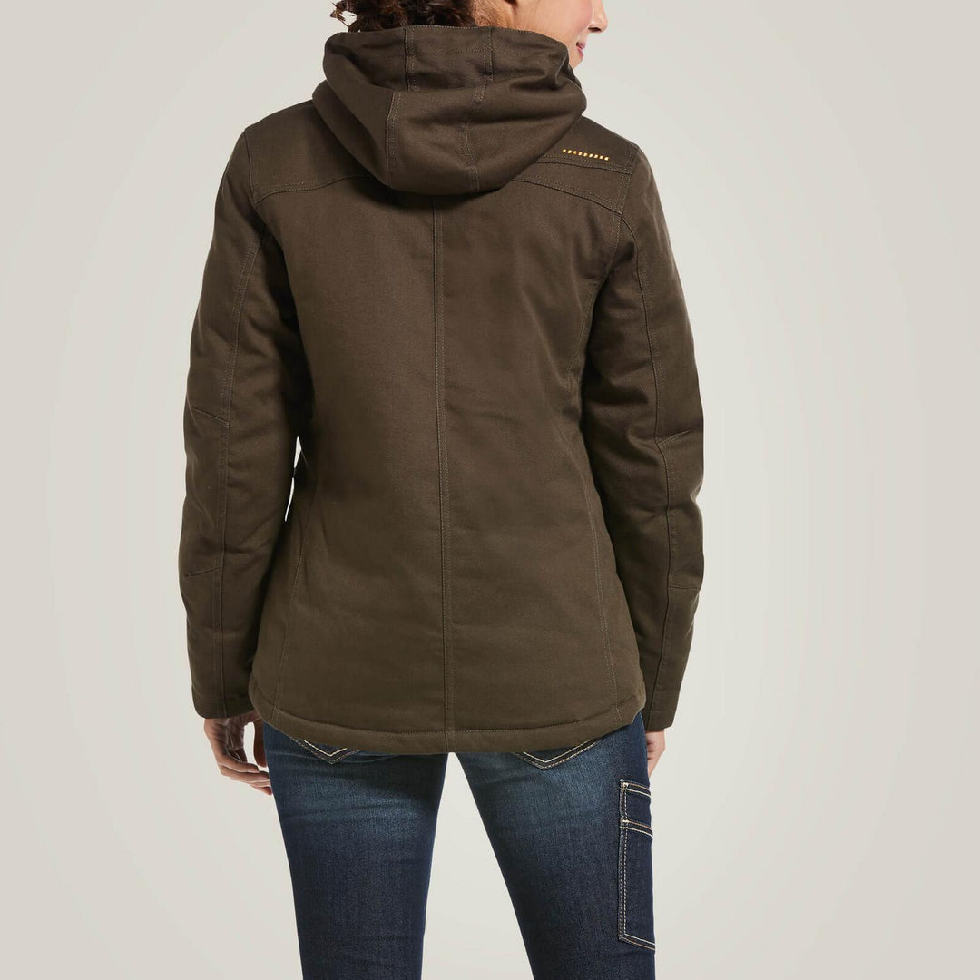 Ariat Ladies Rebar DuraCanvas Insulated Jacket – view 2