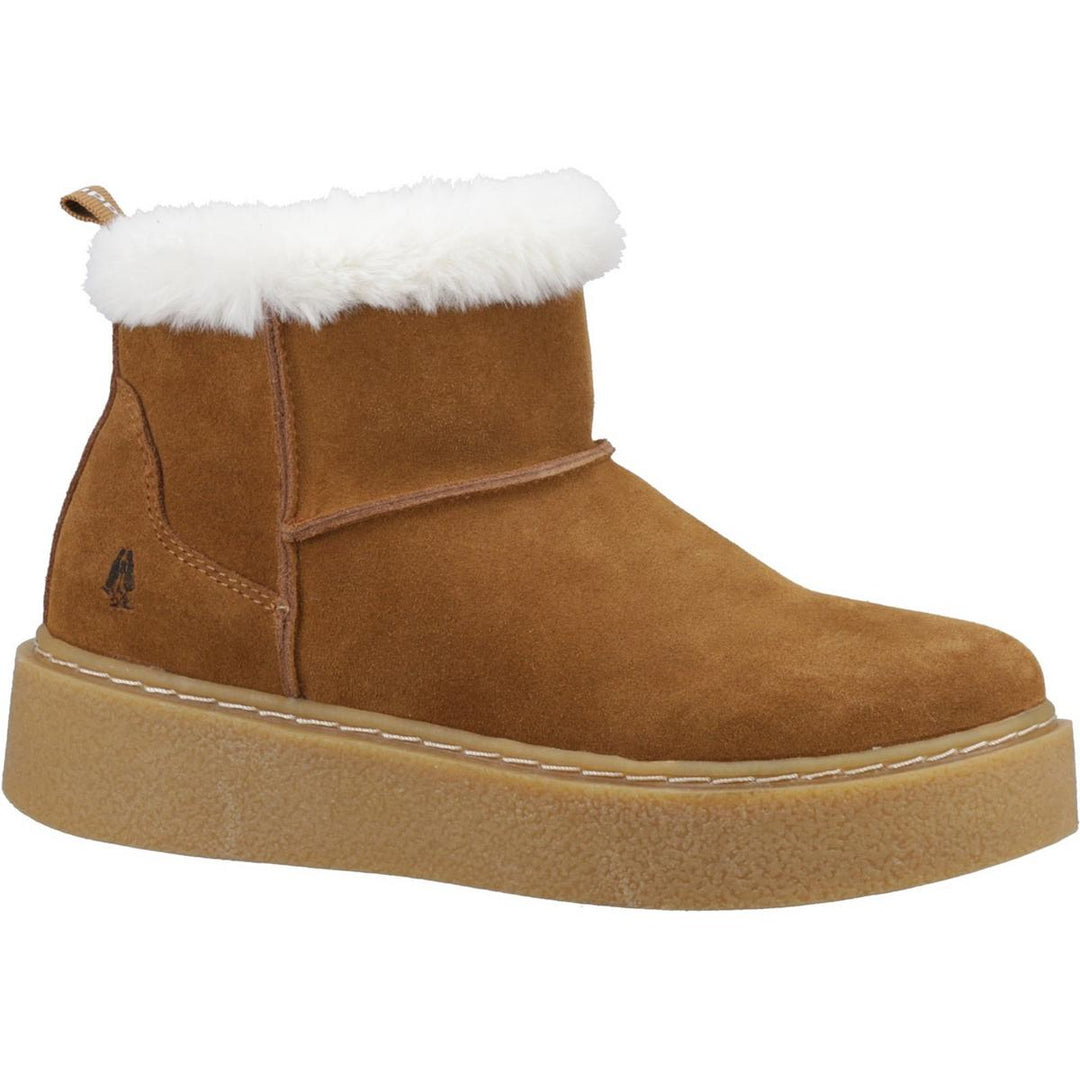 Hush Puppies Becca Ankle Boots Tan