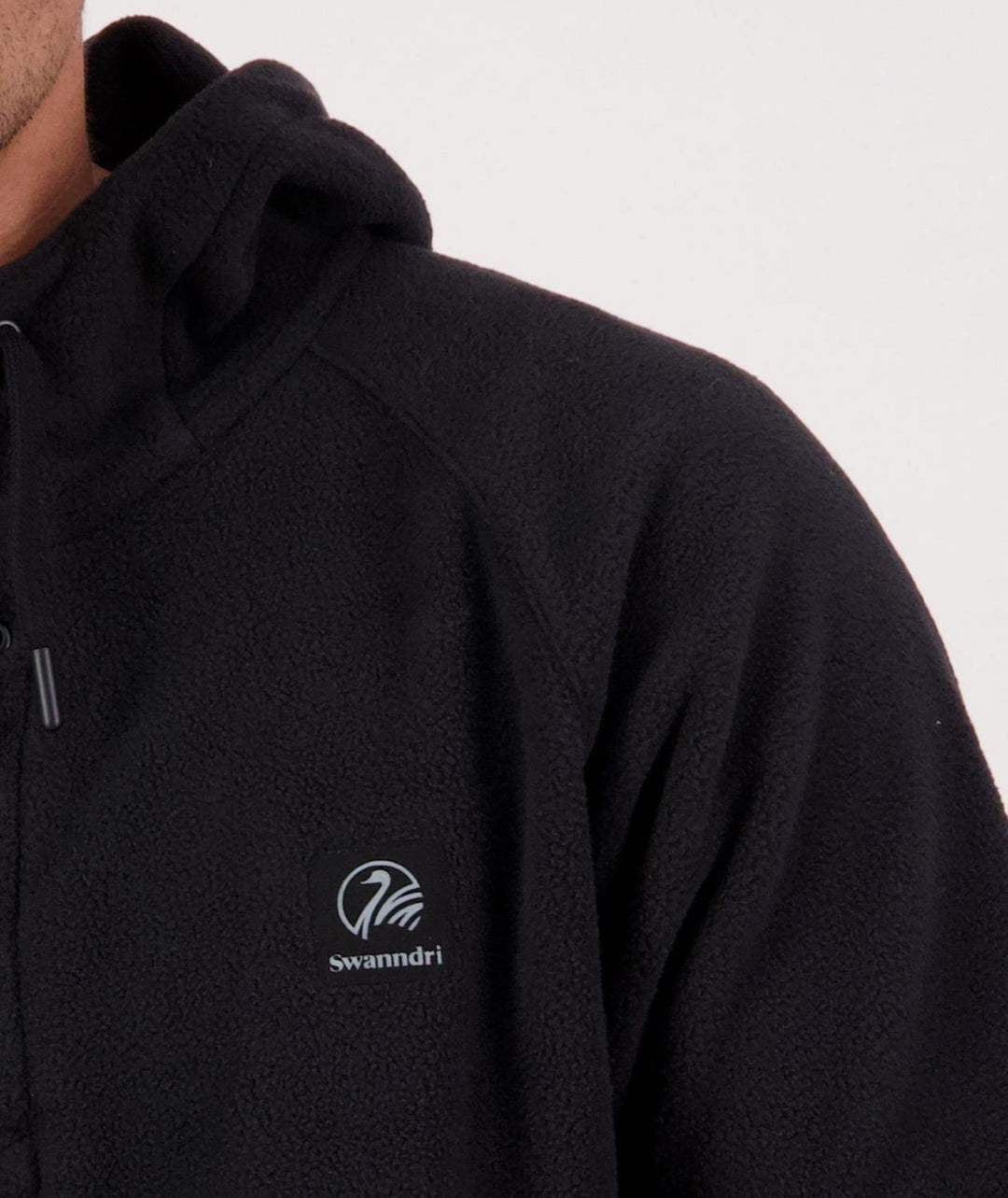 Swanndri Men's Original Lace Front Fleece Hoodie