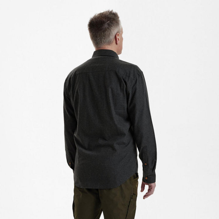Deerhunter Liam Shirt Black Ink 51/52 Black - Hunting shirt breathable cotton for Men