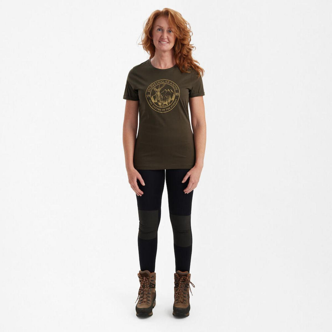 Deerhunter Lady Ella T-shirt - Adventure Green