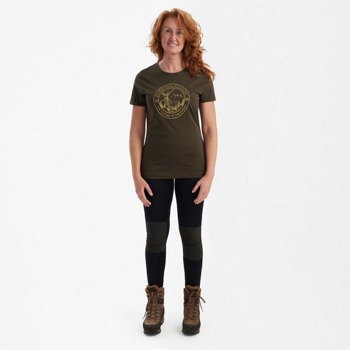 Deerhunter Lady Ella T-shirt - Adventure Green