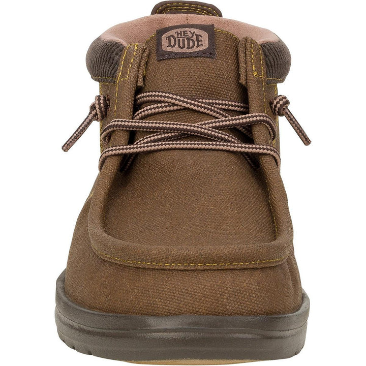 HEYDUDE Wally Mid GripR Boots Dark Brown