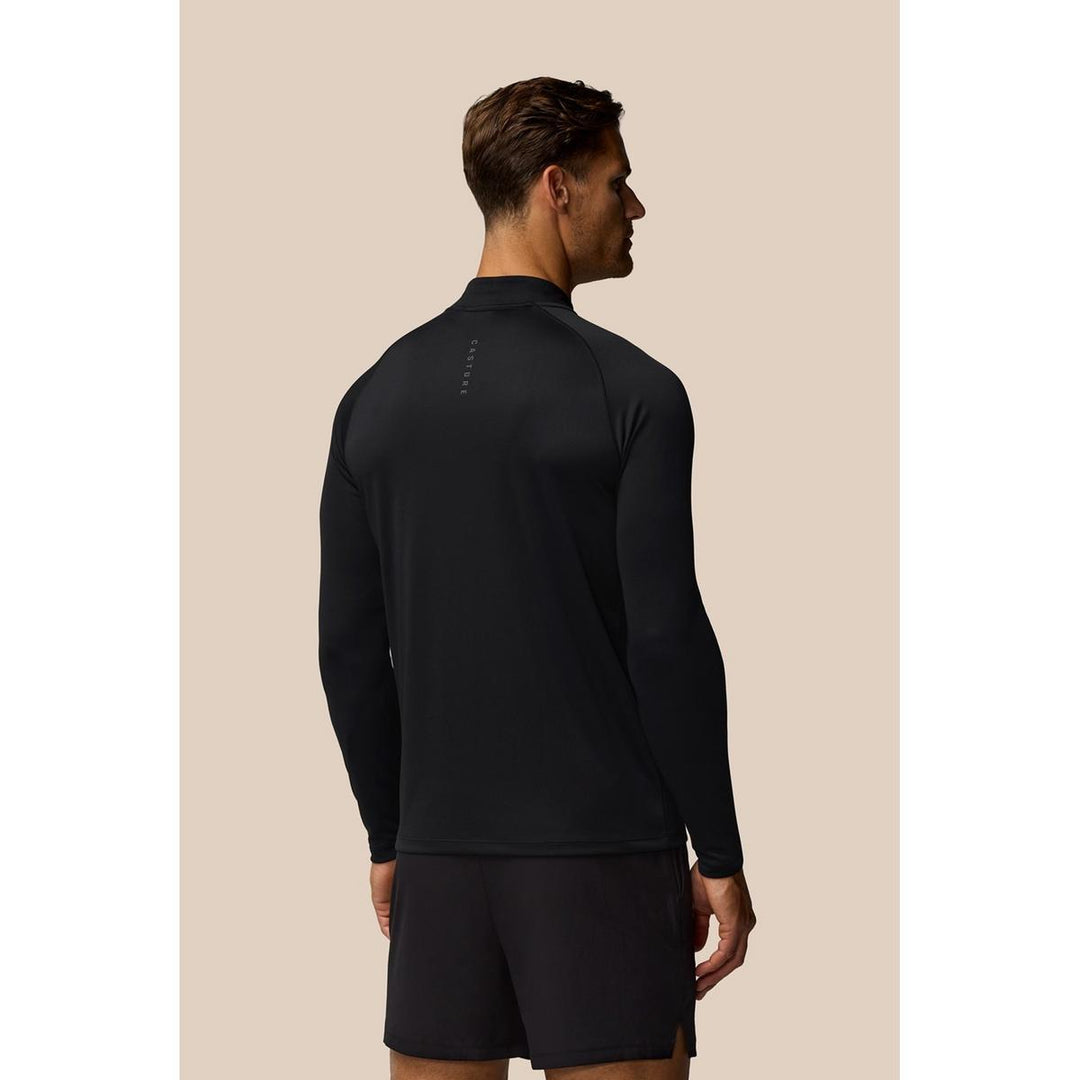 Castore Adapt Training 1/4 Zip Top Black/Gunmetal – view 2