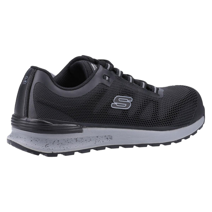 Skechers Workwear Bulklin Bragoo Safety Trainer Black