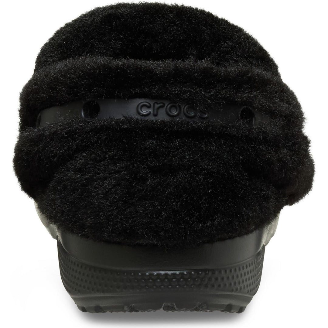 Unfurgettable Vegan Suede Clog Black
