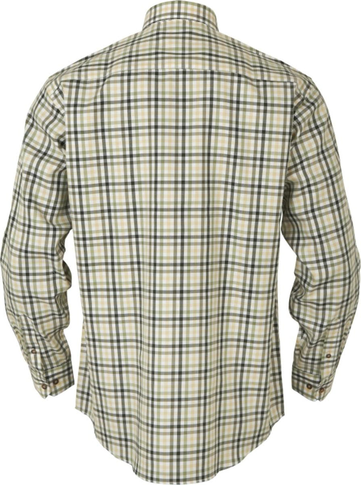 Härkila Milford Shirt Beech Green Check | Cotton Hunting Shirt