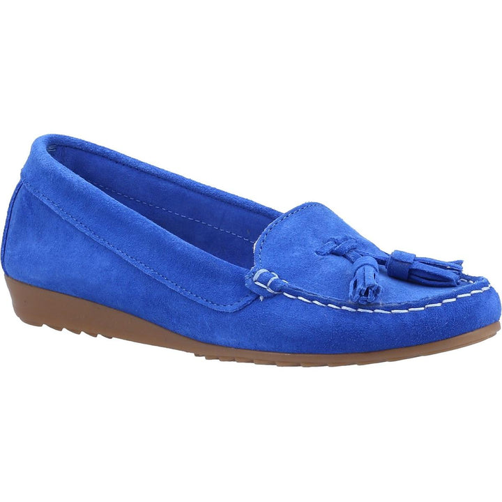 Riva Aldons Moccasin with Snafles Cobalt
