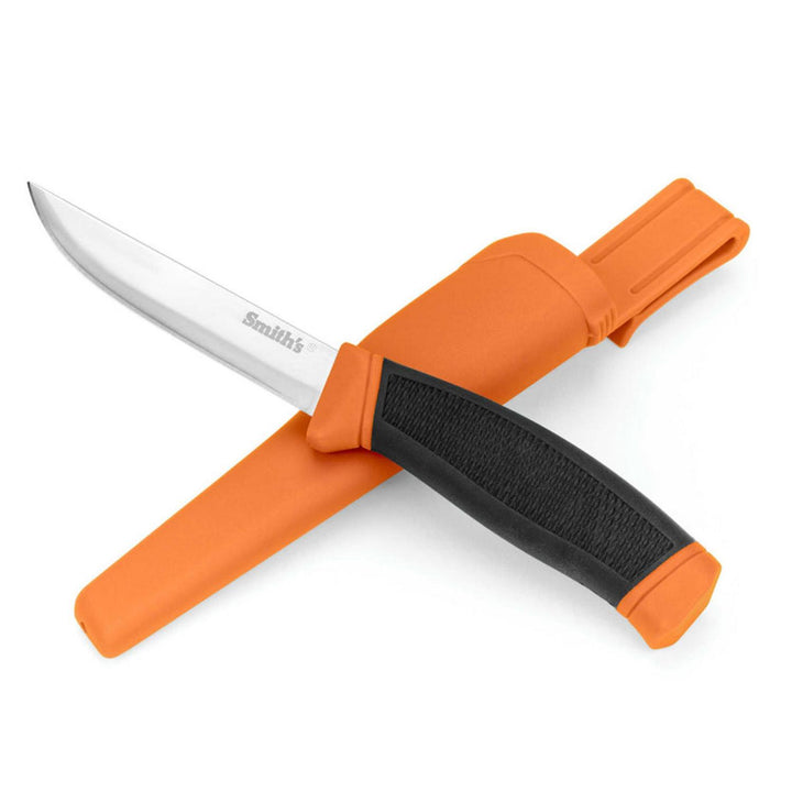 Smith's EdgeSport Bushcraft Knife Fixed Blade 4.5in