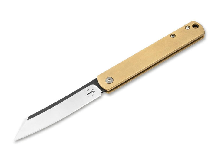 Böker Plus Zenshin 42 Brass Folding Knife