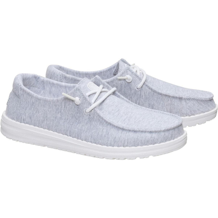 HEYDUDE Wendy Stretch Jersey Slip on Shoe Light