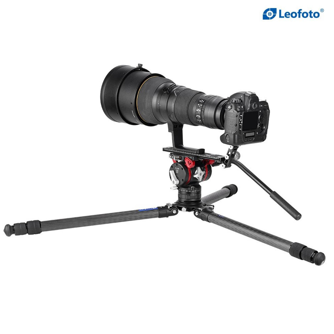 Leofoto Summit LM-363C 3-Section Carbon Tripod, 75mm Bowl