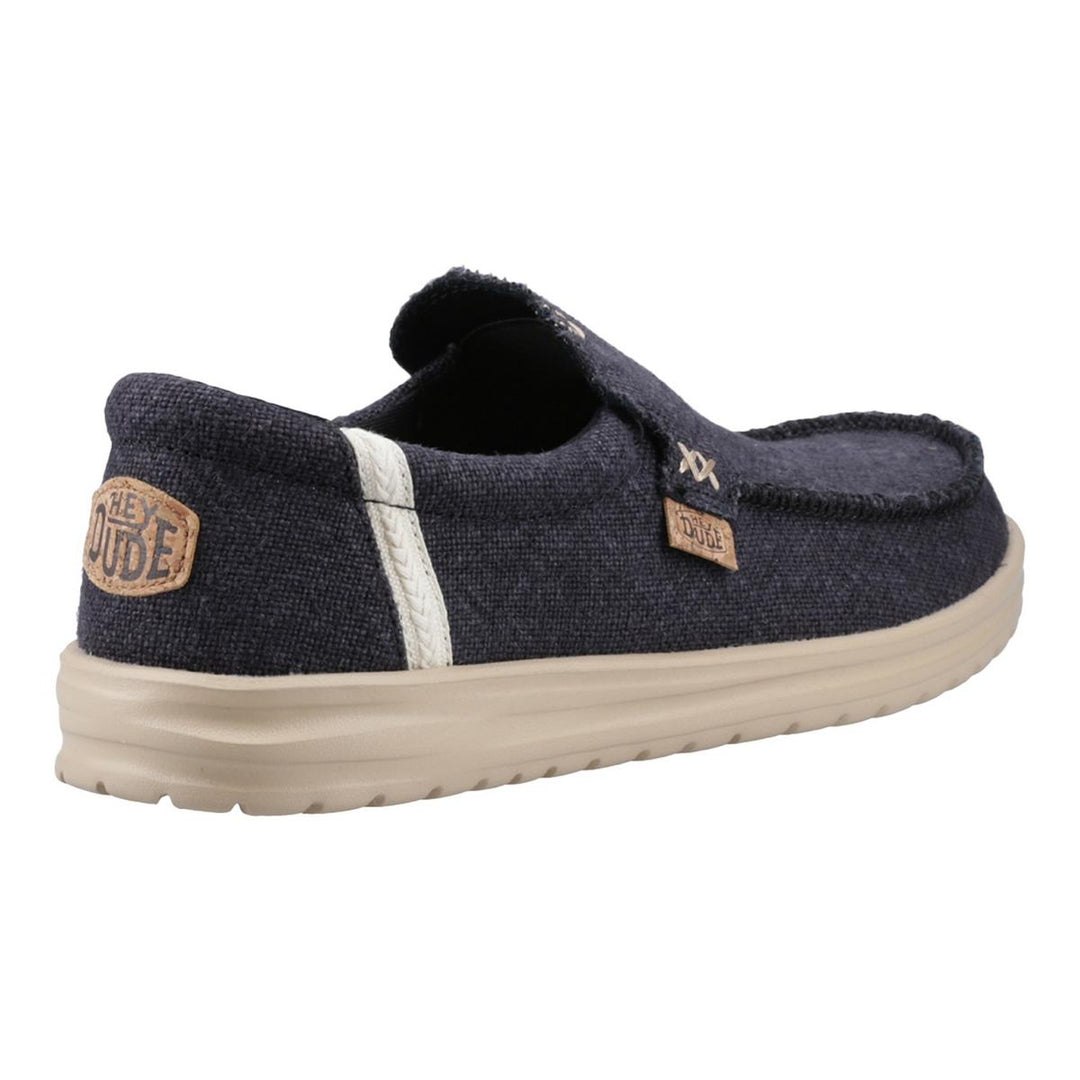 HEYDUDE Mikka Jute Shoes Black/Irish