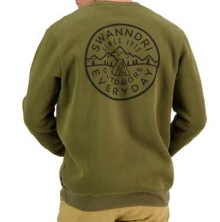 Swanndri Camp Crew Fleece Khaki