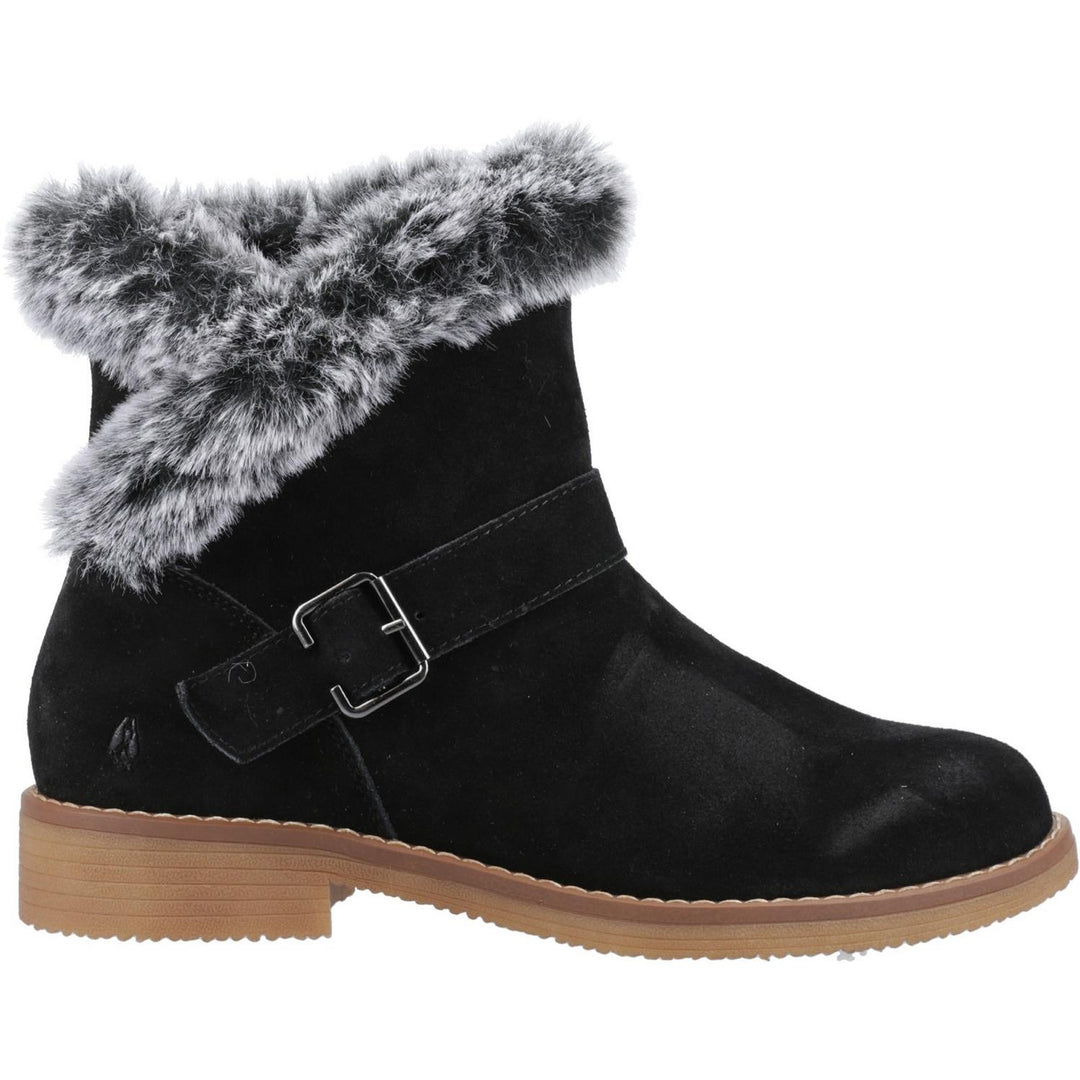 Hannah Wide Fit Boot BLACK