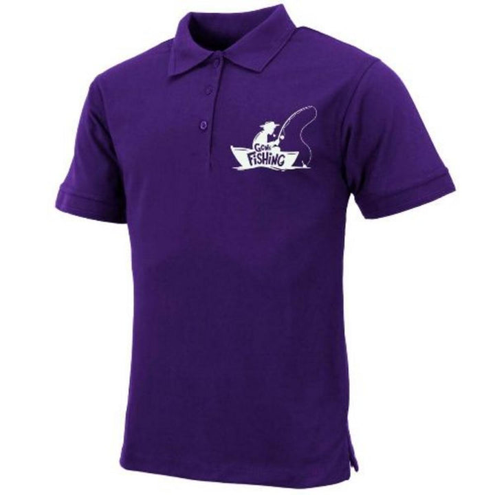 Urban Road Mens "Gone Fishing" Polo Shirt