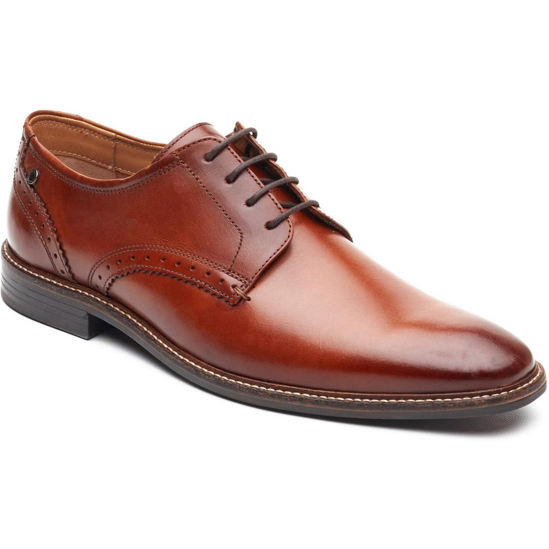 Eton Lace Up Shoe Burnt Tan