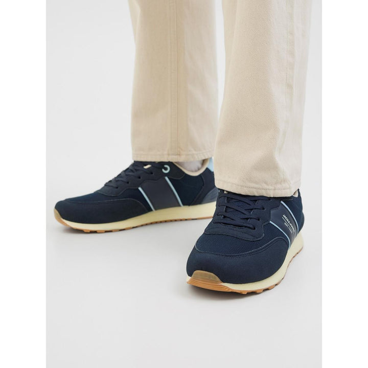 Jack & Jones Spirit Runner Trainer Navy Blazer/Glacier Ice