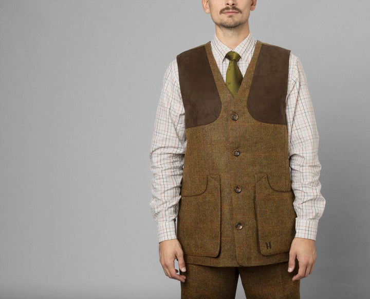 Harkila Kenmore shooting waistcoat Terragon