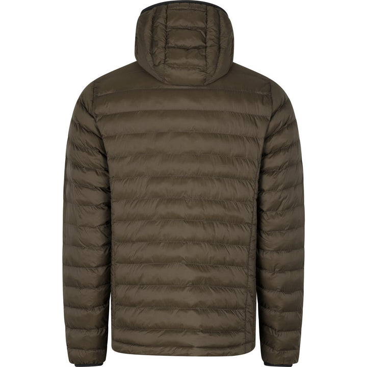 Seeland Fahrenheit jacket, back view showing the quilted baffles
