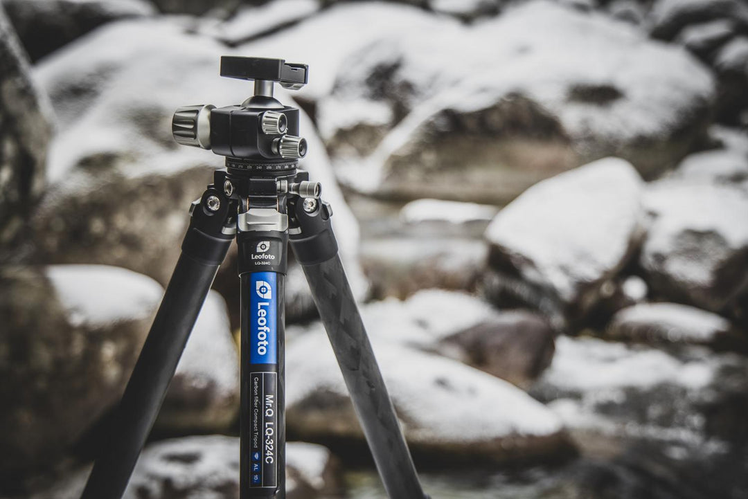 Leofoto Mr Q LQ-324C Carbon Tripod with LH-40 Ball Head