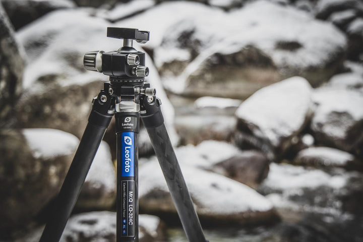 Leofoto Mr Q LQ-324C Carbon Tripod with LH-40 Ball Head
