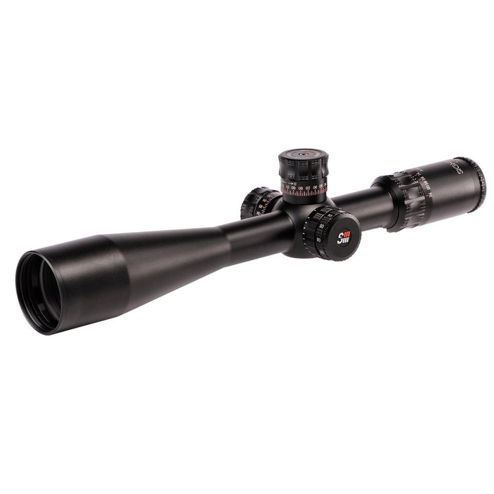 Sightron SIII 6-24x50 Precision Long Range IR Zero Stop MOA-H