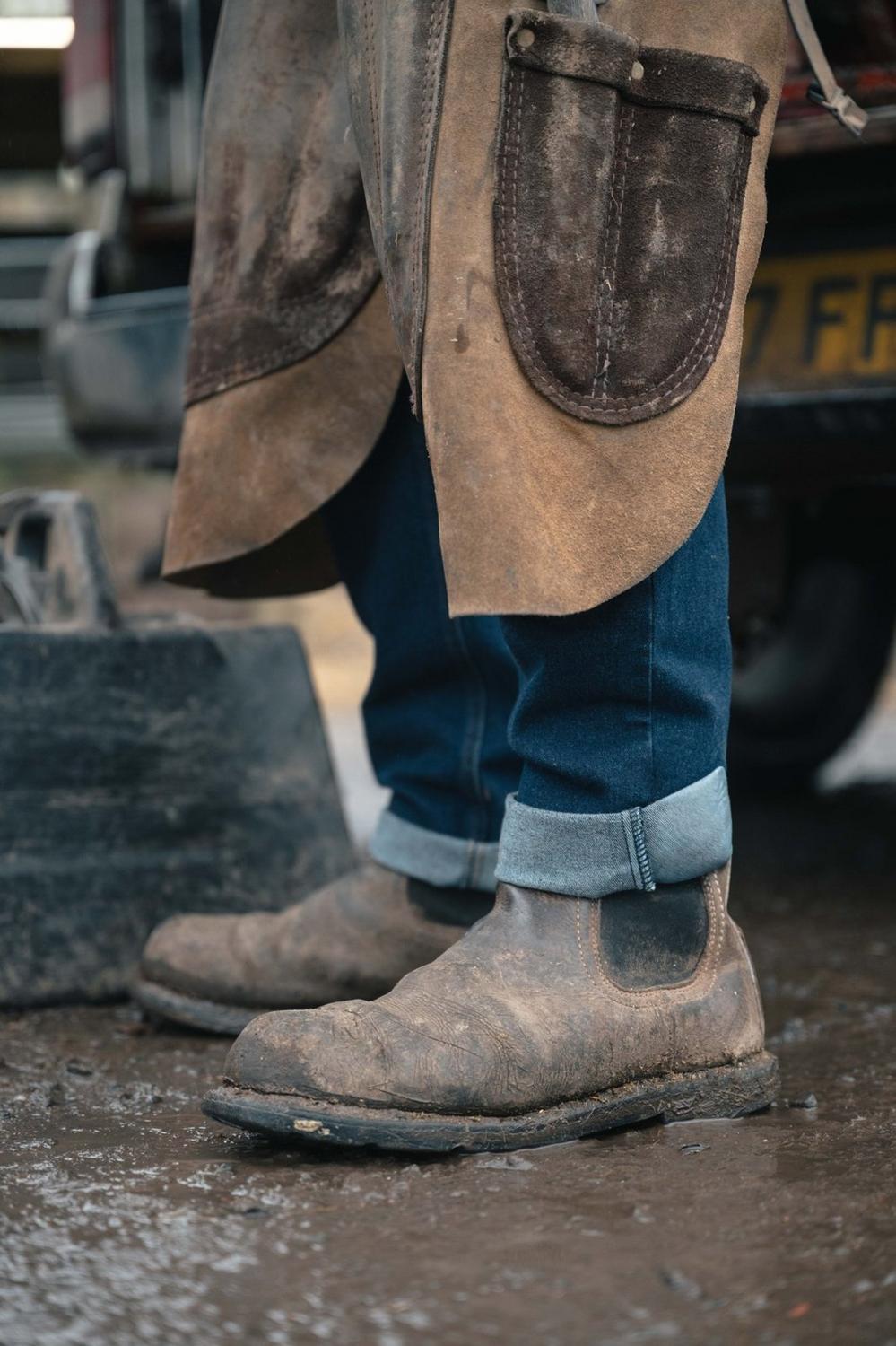 Hoggs of Fife Zeus Safety Dealer Boot Brown