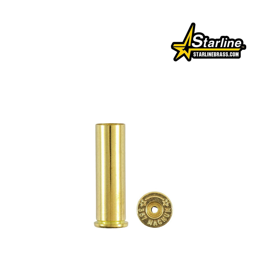 Starline .357 Magnum Brass Cases for Reloading, Pack of 100