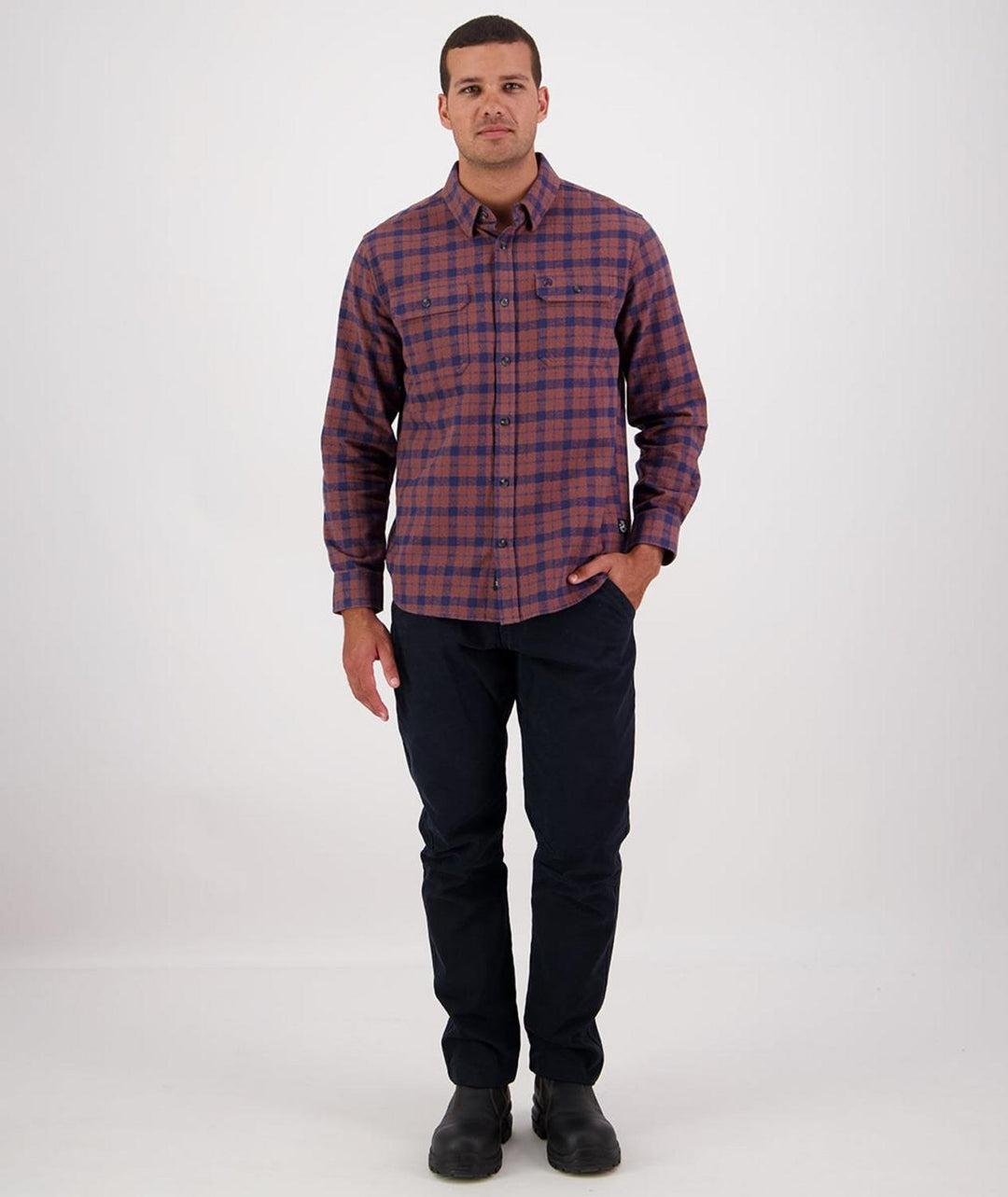 Swanndri Men's Port Road Long Sleeve Shirt