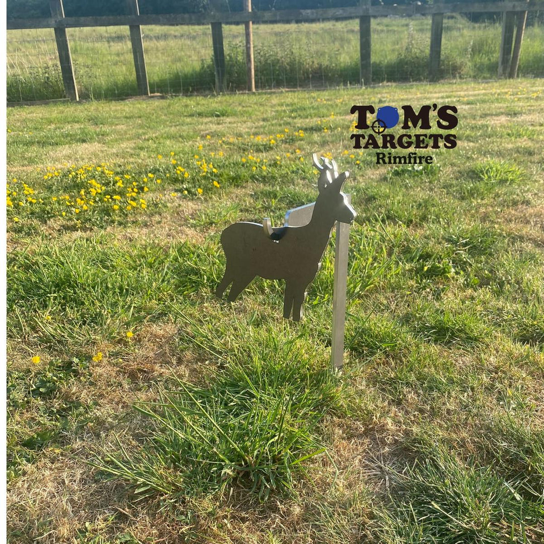 Tom's Targets Roebuck Rimfire Targets - 6mm AR450
