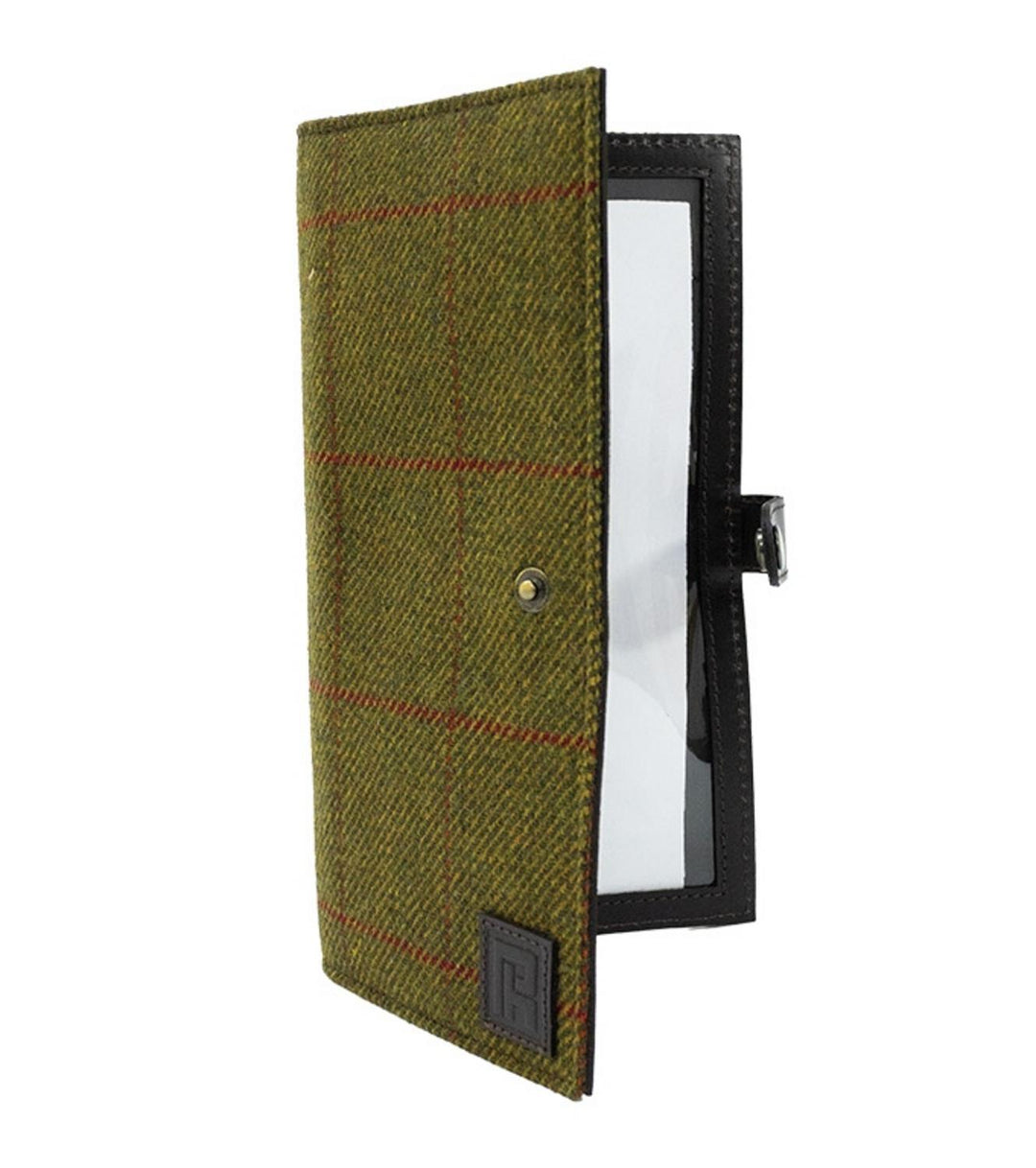 Parker Hale Double Certificate Wallet Hambledon Tweed by Parker-Hale
