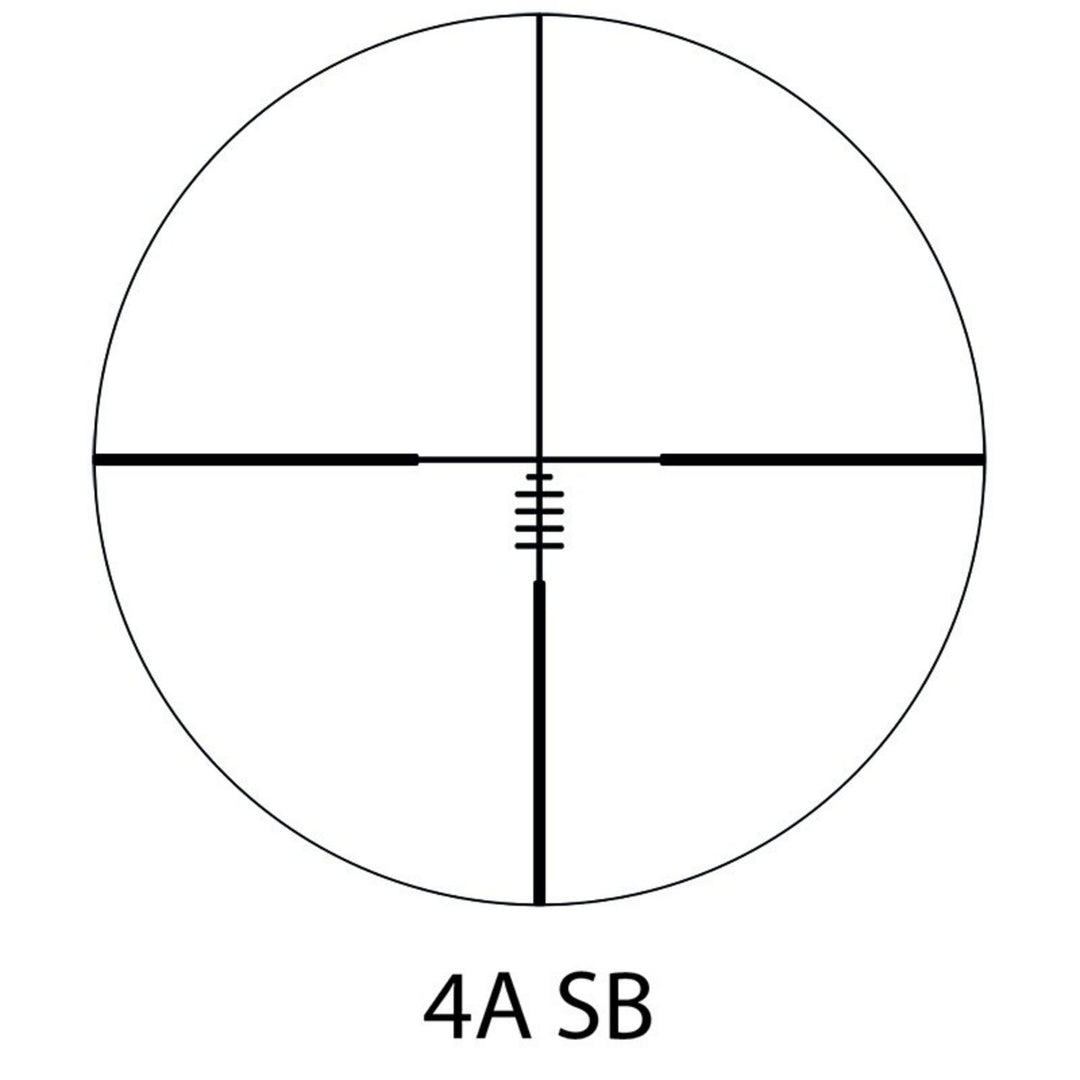 Delta Titanium HD 4-24x50 SFP 4A-SB IR Rifle Scope