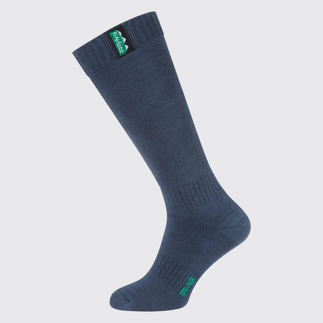 Ridgeline Cotton Work Socks Full Length - Olive Multi