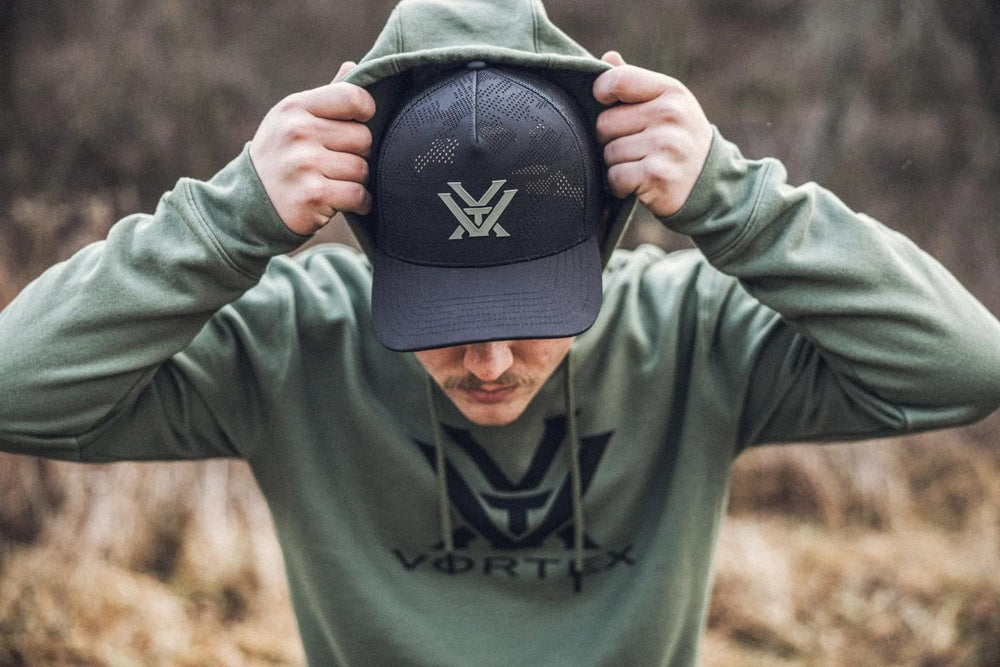Vortex Through and Through Camo Cap - Black – view 2
