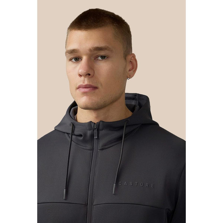 Castore Scuba Full Zip Through Hoody Gunmetal