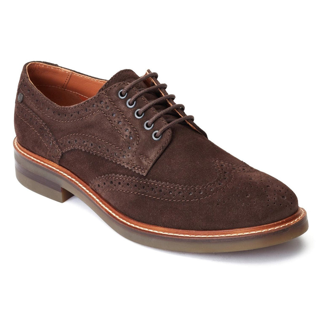 Hatfield Brogue Shoe Burnt Brown