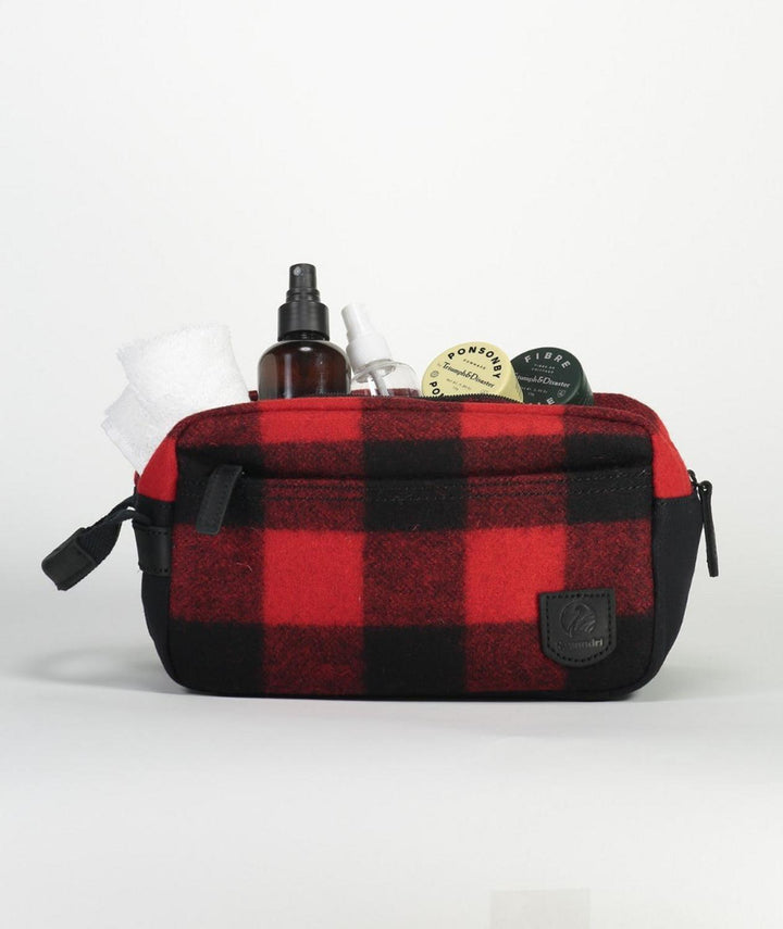 Swanndri Island Bay Wash Bag – ZQRX Wool Travel Bag