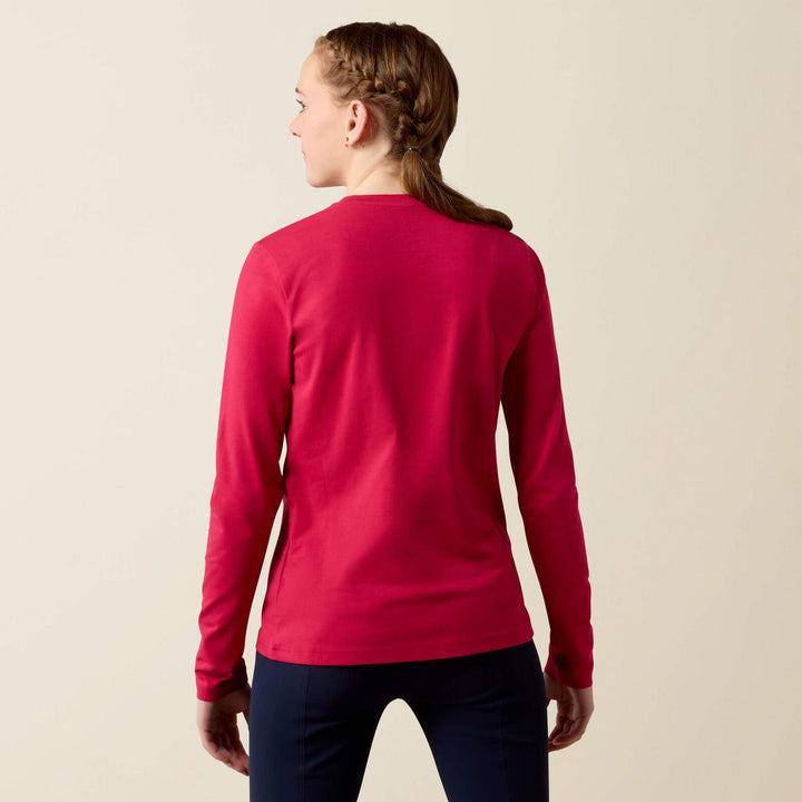 Ariat Youth Swish Long Sleeve T-Shirt – view 2