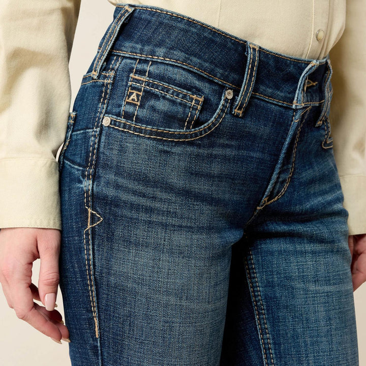 Ariat Ladies Mid Rise Fiona Boot Cut Jean - Regular Leg – view 4