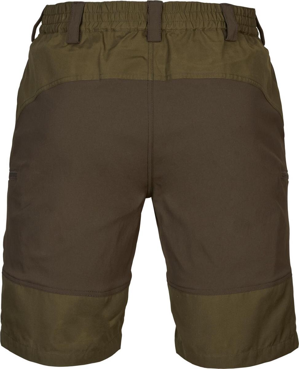 Harkila Fjell Shorts in Dark Olive/Willow Green - Trousers