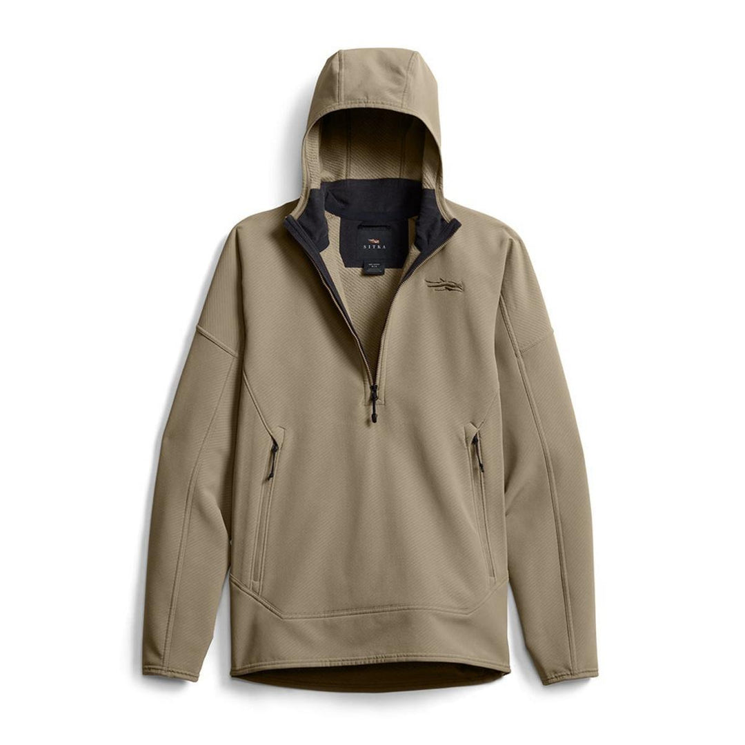 Sitka Alpha Fleece Hoodie Buckskin