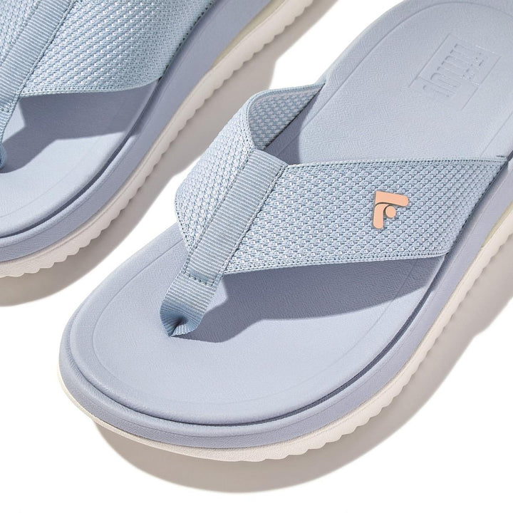 Fitflop Surff Two-tone Toe Post Sandals Skywash Blue