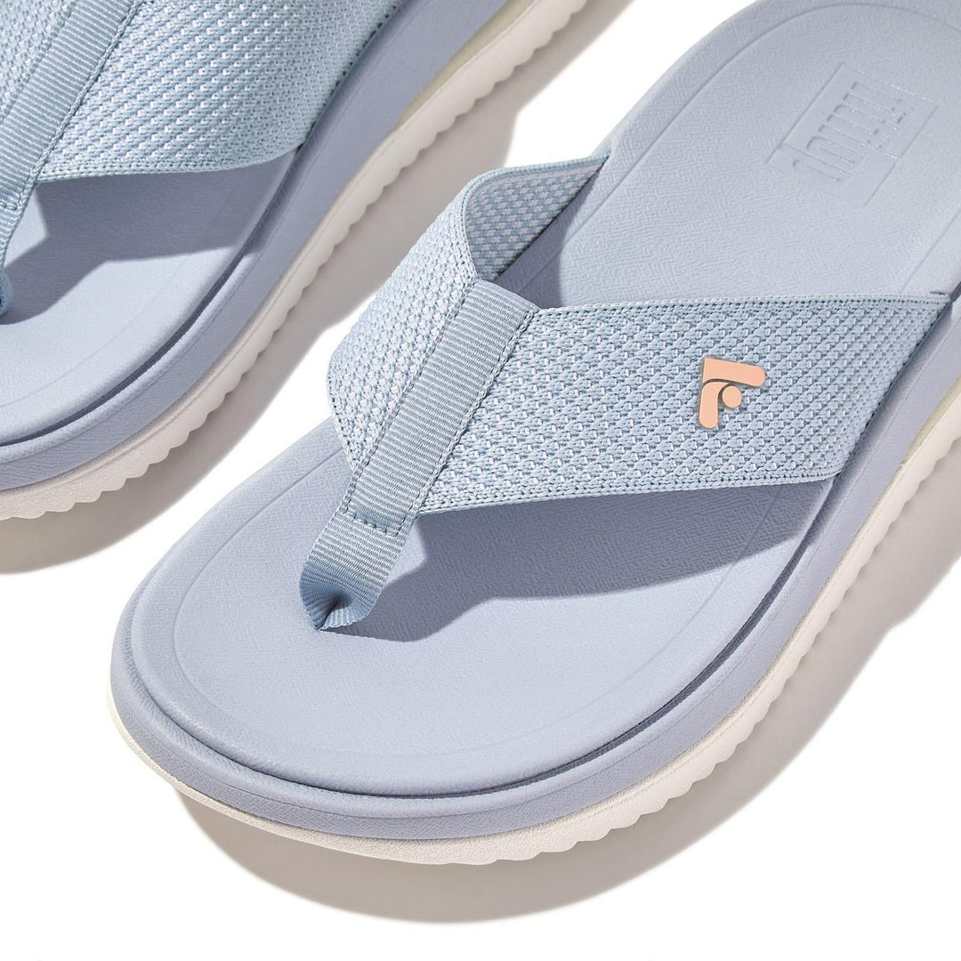 Fitflop Surff Two-tone Toe Post Sandals Skywash