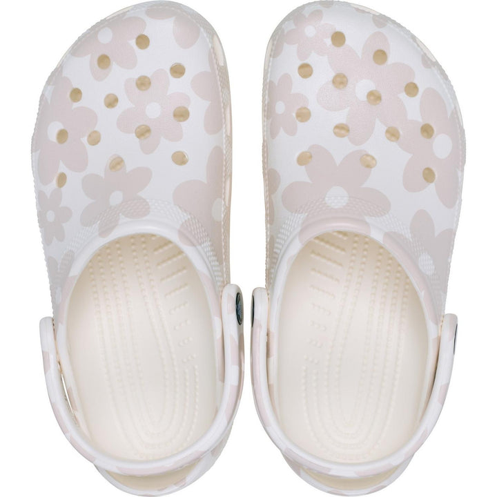 Classic Pop Petals Clog Chalk/Multi