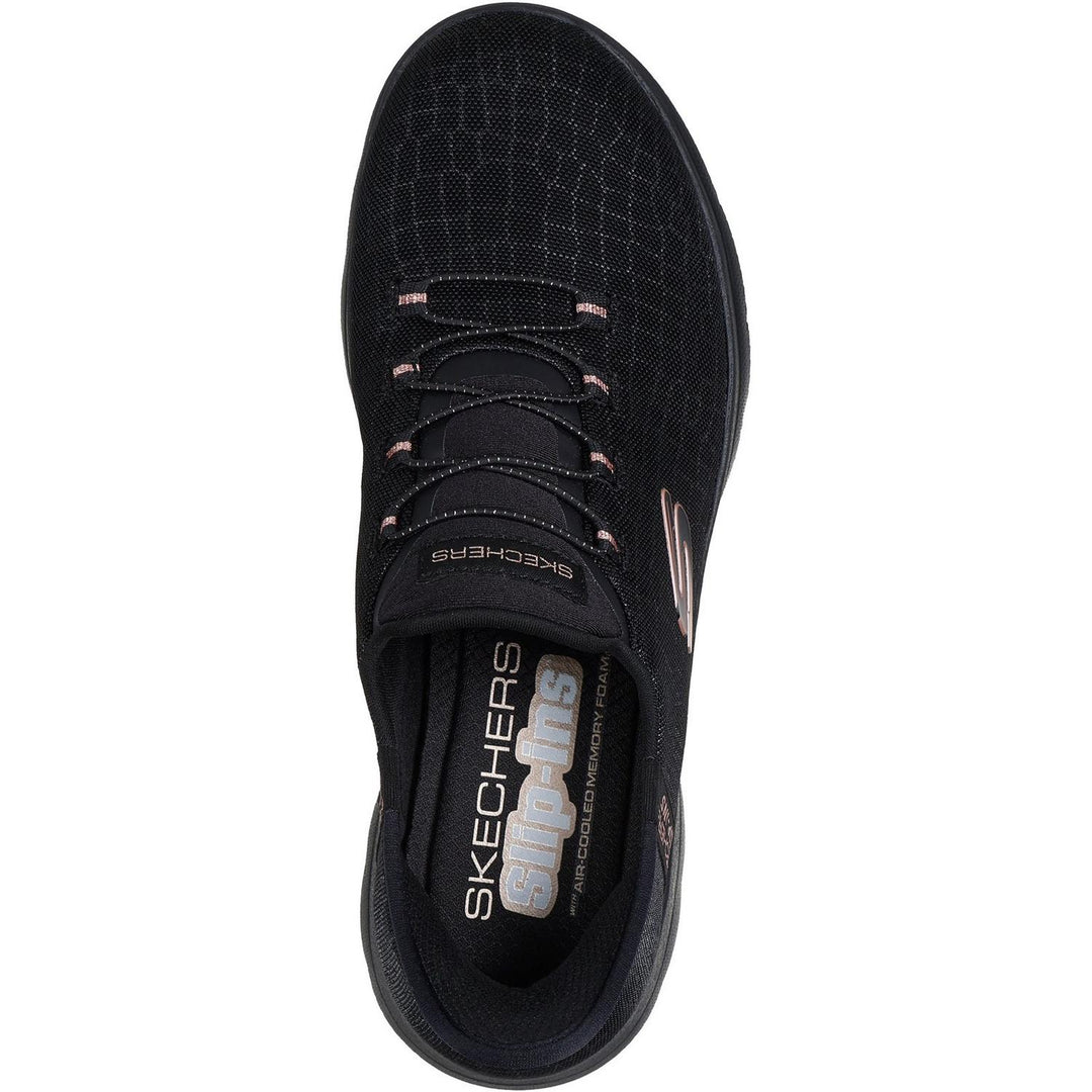 Summits Classy Night Shoe Black/Rose Gold