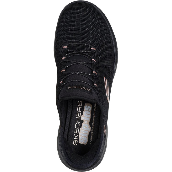 Summits Classy Night Shoe Black/Rose Gold