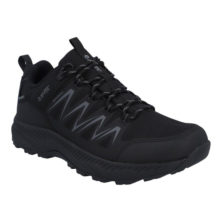 Hi-Tec Stealth Low Trail Shoe Black/Dark Grey