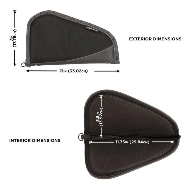 Allen Deluxe Soft Handgun Case 13 Inch