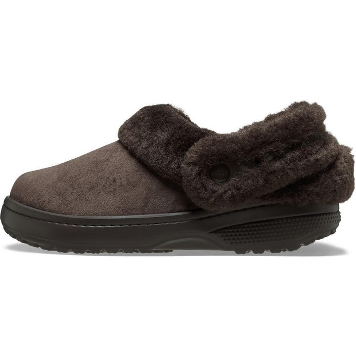 Unfurgettable Vegan Suede Clog Espresso